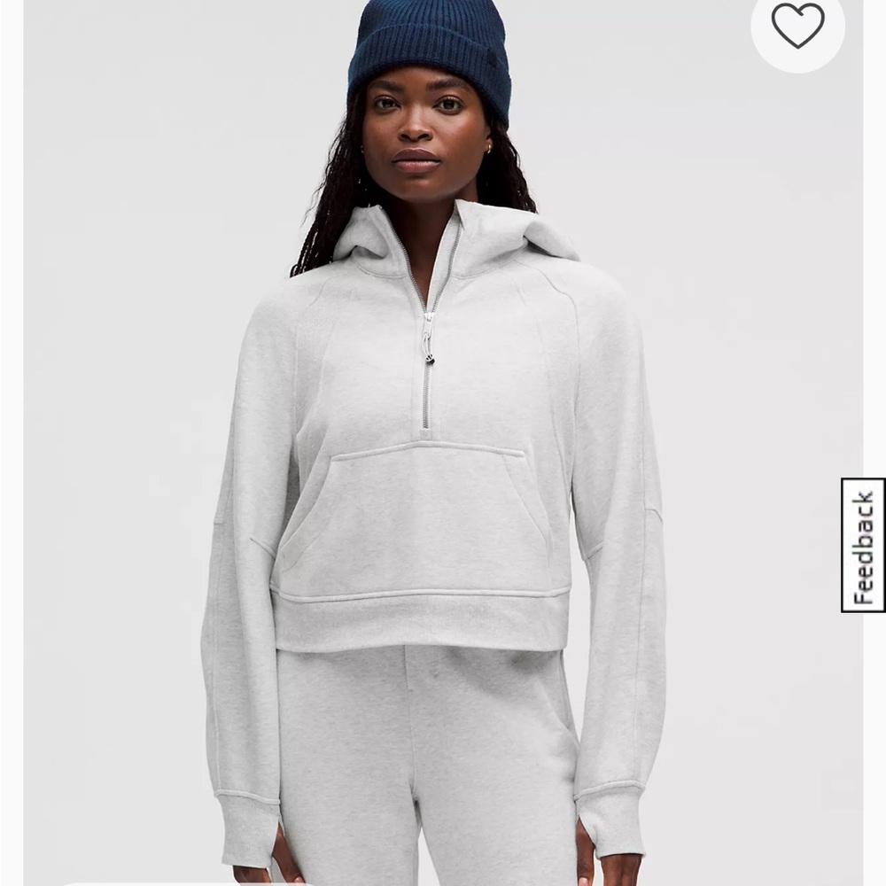 Lululemon Scuba Oversized Half-Zip Hoodie M/L